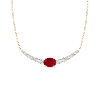 Oval AA Ruby