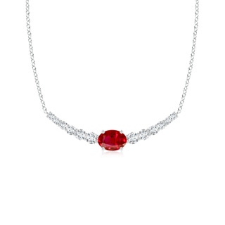 Oval AAA Ruby