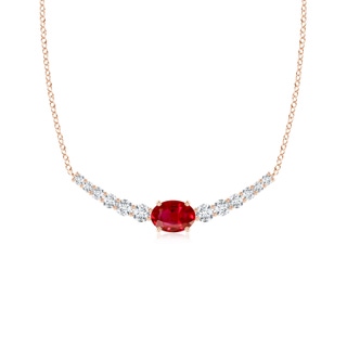 Oval AAA Ruby