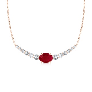 Oval AA Ruby
