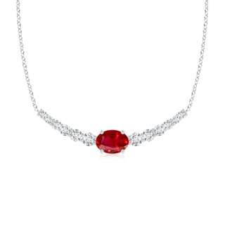 Oval AAA Ruby