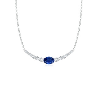 Oval AAA Blue Sapphire