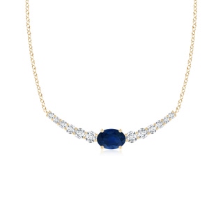 Oval AA Blue Sapphire