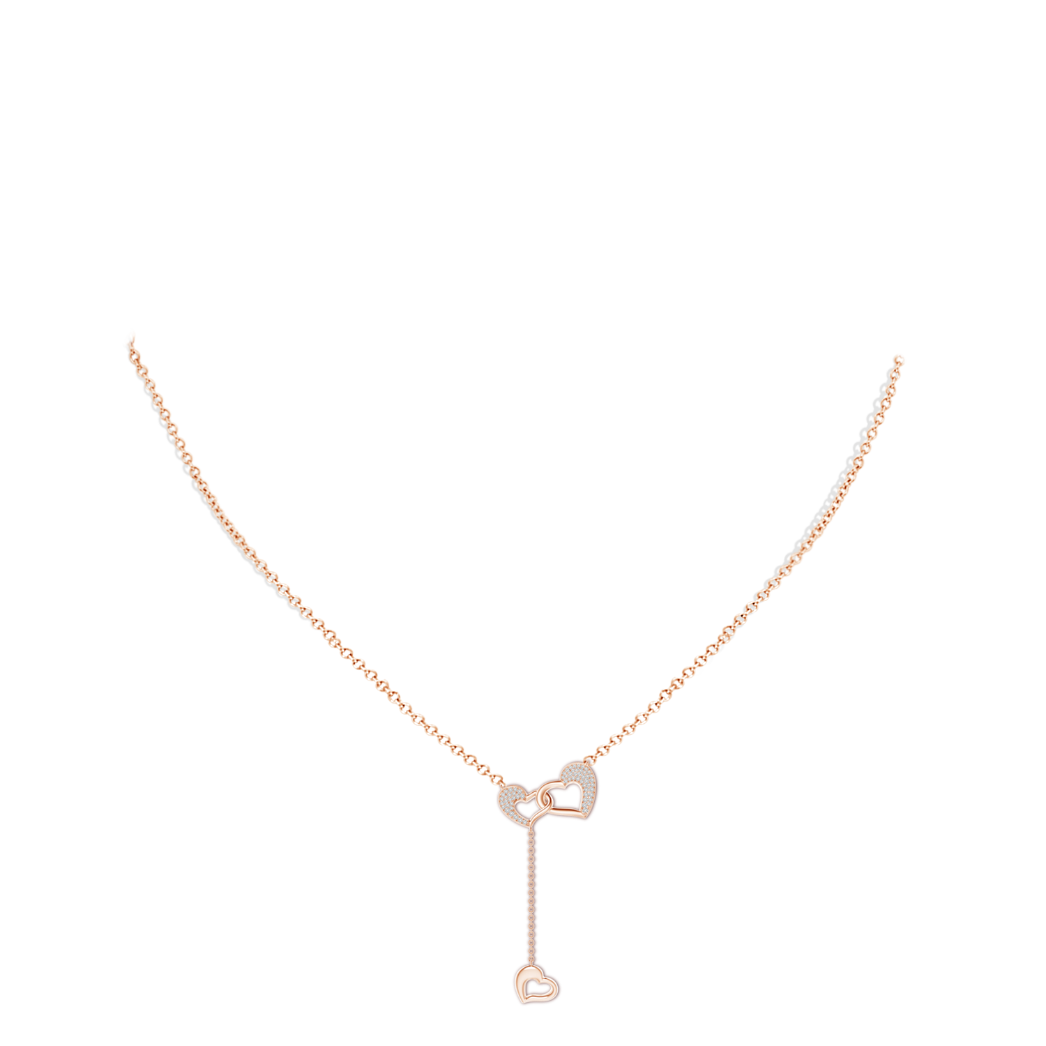 H, SI2 / 0.37 CT / 14 KT Rose Gold