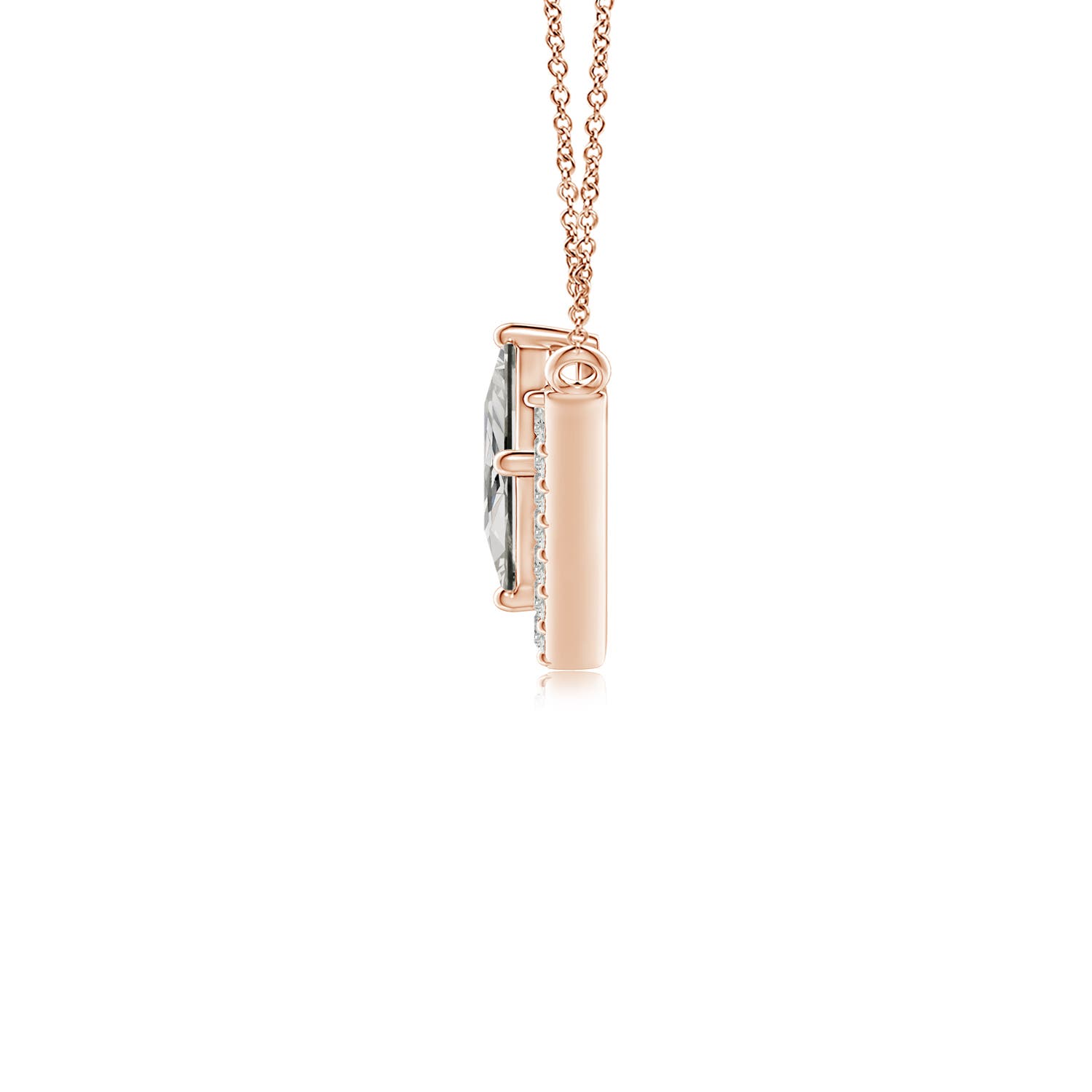 K, I3 / 0.58 CT / 14 KT Rose Gold