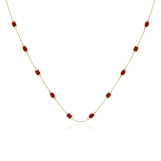 Oval AA Ruby