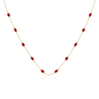 Oval AAA Ruby