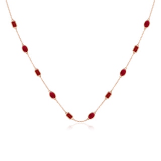 Oval AA Ruby