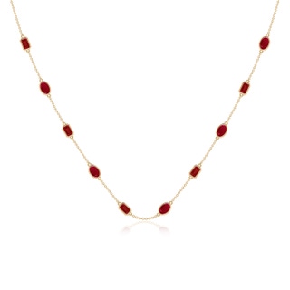 Oval AA Ruby