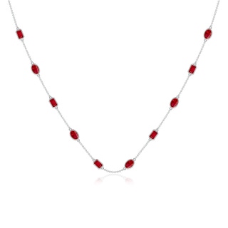 Oval AAA Ruby