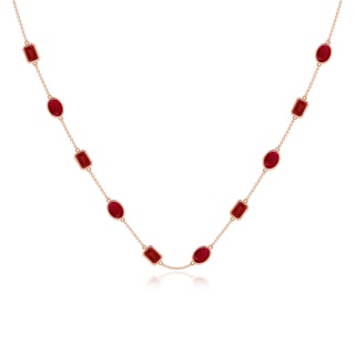 Oval AA Ruby