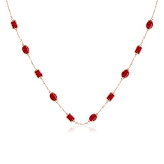 Oval AAA Ruby