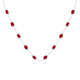Oval AAA Ruby
