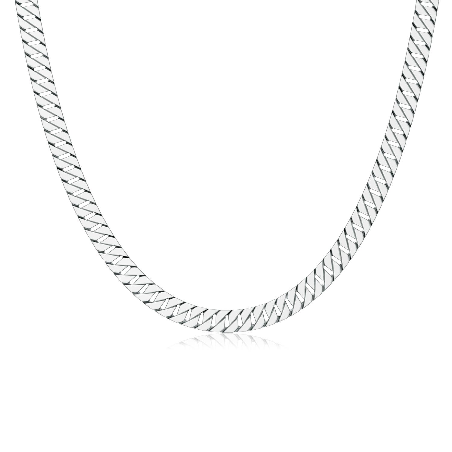 アクセサリー Octagonal Oval Link Chain Necklace snm0111-sl_1.jpg?width=828&