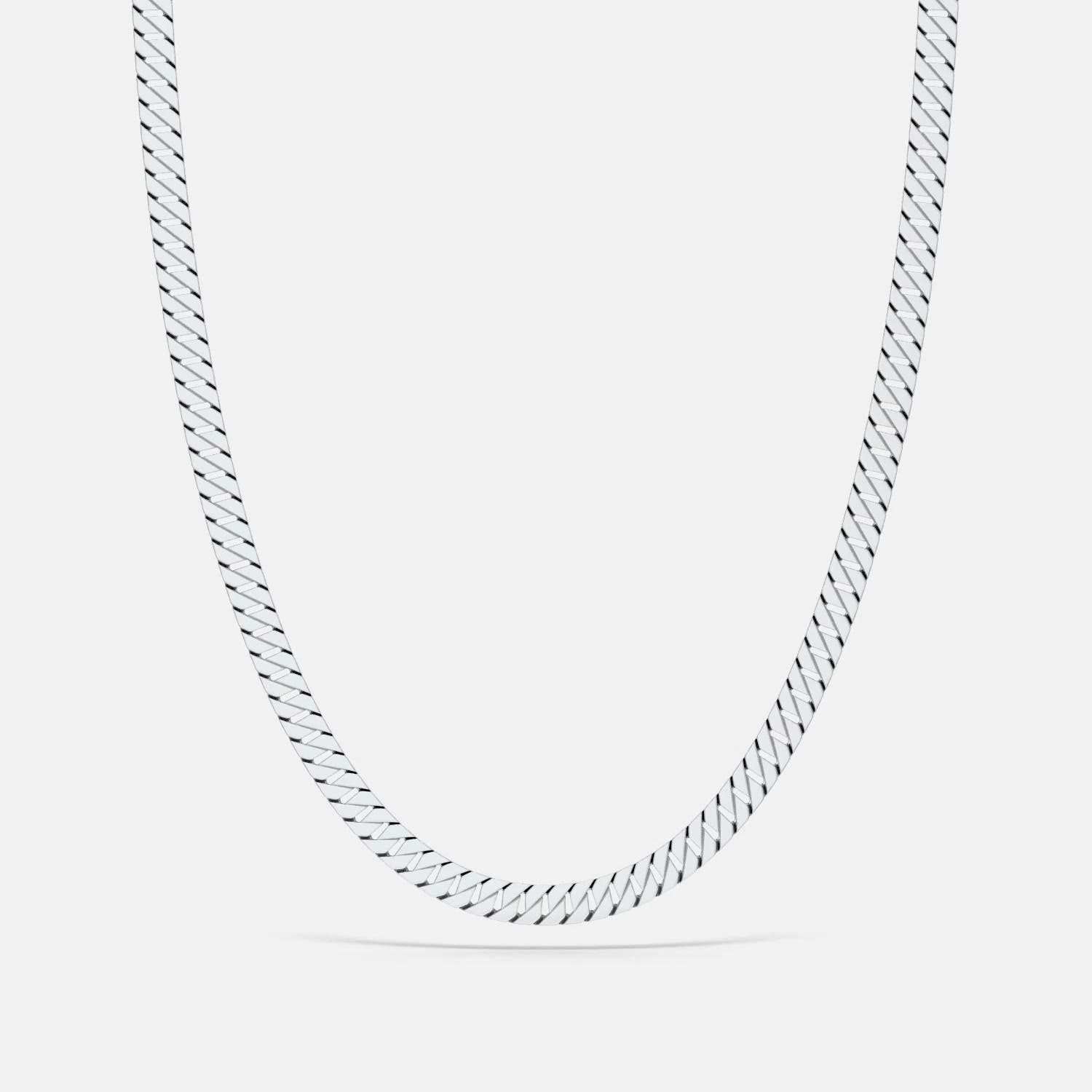 アクセサリー Octagonal Oval Link Chain Necklace アクセサリー