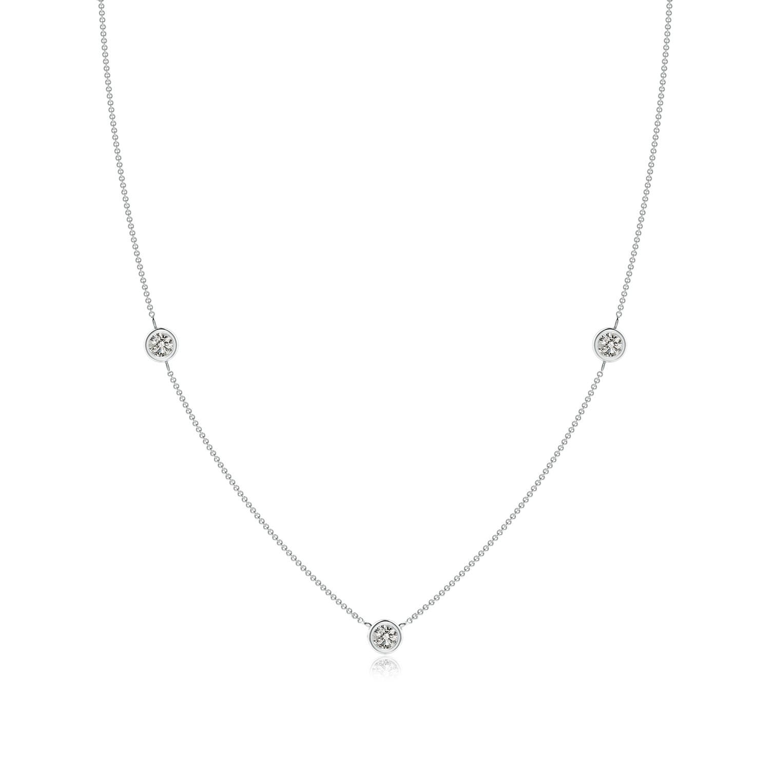 K, I3 / 0.48 CT / 14 KT White Gold