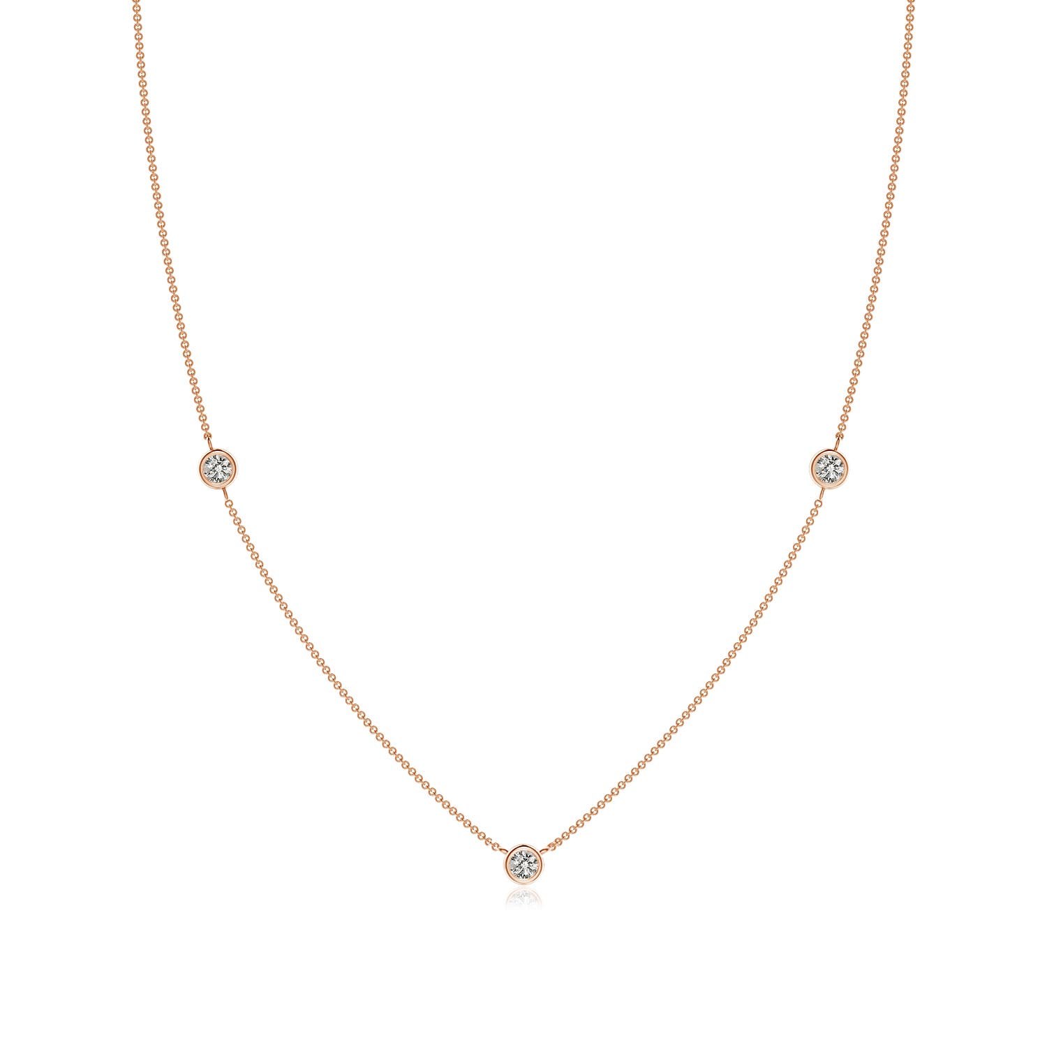 K, I3 / 0.32 CT / 14 KT Rose Gold