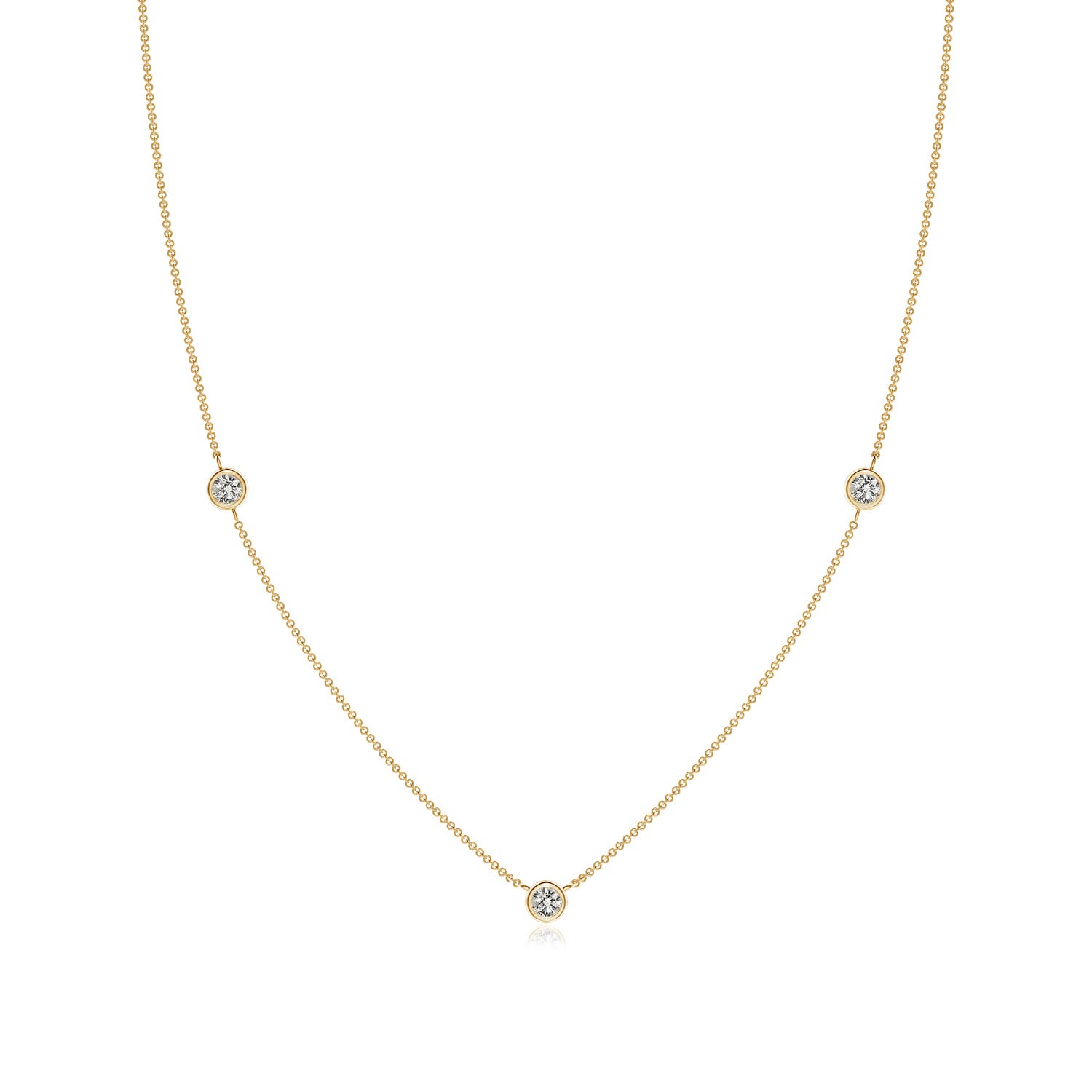 K, I3 / 0.32 CT / 14 KT Yellow Gold