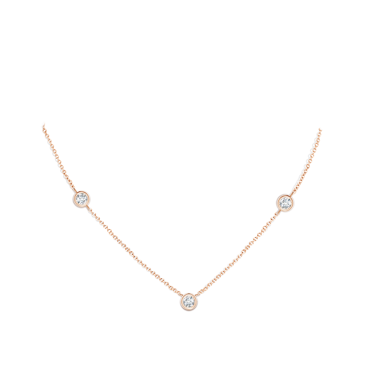 G, VS2 / 0.75 CT / 14 KT Rose Gold