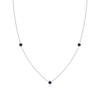 Round A Blue Sapphire
