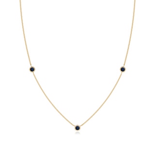 Round A Blue Sapphire