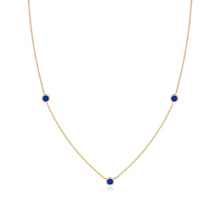 Round AAAA Blue Sapphire