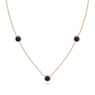 Round A Blue Sapphire