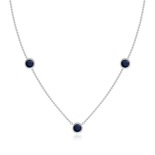 Round A Blue Sapphire