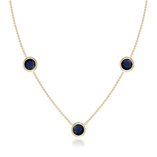 Round A Blue Sapphire