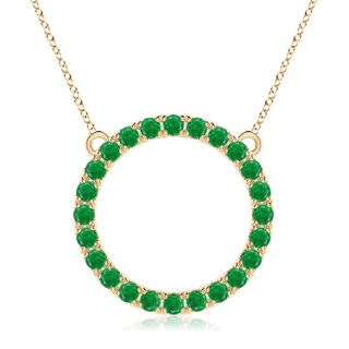 Round AA Emerald