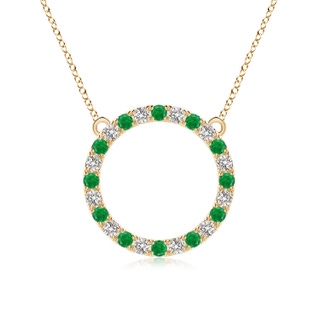 Round AA Emerald