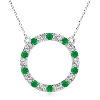 Round AA Emerald