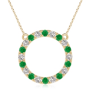Round AA Emerald