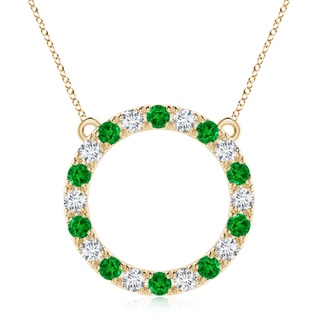Round AAAA Emerald