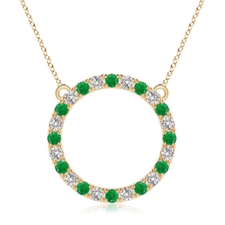 Round AA Emerald