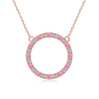 Round A Pink Sapphire