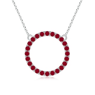 Round AA Ruby
