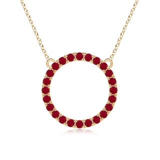 Round AA Ruby
