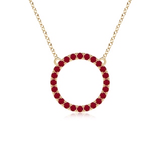 Round AA Ruby