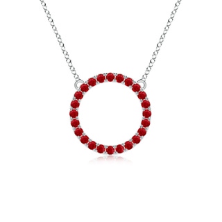 Round AAA Ruby
