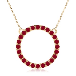 Round AA Ruby