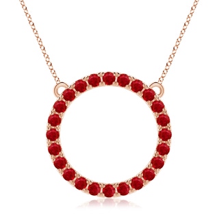 Round AAA Ruby
