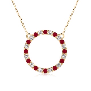 Round AA Ruby