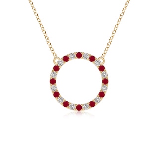 Round AA Ruby
