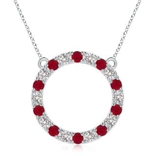 Round AA Ruby