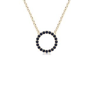 Round A Blue Sapphire