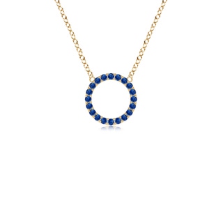 Round AAA Blue Sapphire
