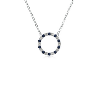 Round A Blue Sapphire