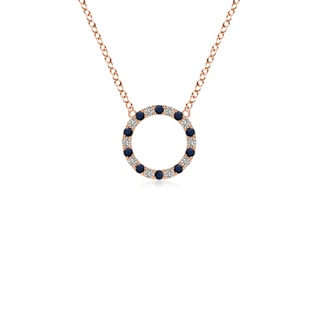 Round A Blue Sapphire