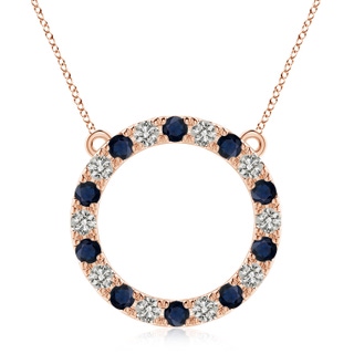 Round A Blue Sapphire